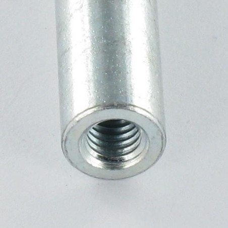 1 x Manchon Cylindrique M6X45 Diamètre Extèrieur 10 Acier zingué