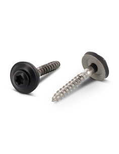 Vis faitage Tête fraisée bombée TFB TORX T20 Inox A2...