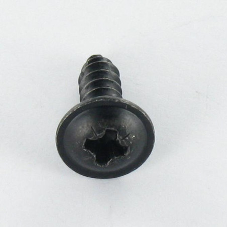 1 x Vis tôle Poelier Pozi 4.8X25 Acier zingué noir