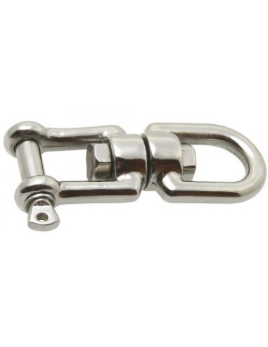 1 x Emérillon à anneaux Manille Inox A4...