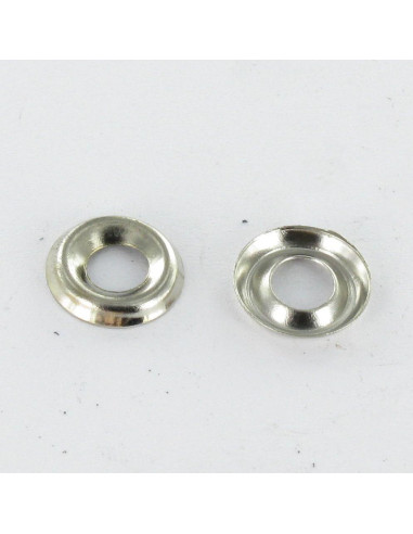 1 x CUVETTE De Vis Laiton nickelé M5