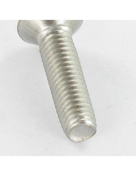 1 x Vis autotaraudeuse Inox A2 Tête fraisée Pozi N°1 M2.5X5 microvis