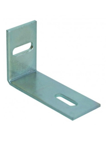 1 x Equerre réglable 32X50X20 2 Trous Acier zingué
