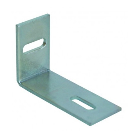 1 x Equerre réglable 32X50X20 2 Trous Acier zingué