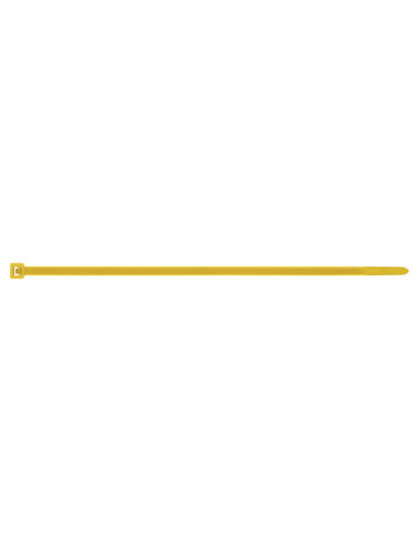1 x Colliers de serrage Nylon jaune 4.8X290