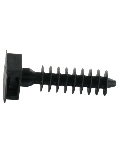 1 x SUPPORT MURAL Forme Cheville nylon noir à 9.6