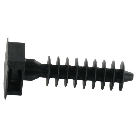 1 x SUPPORT MURAL Forme Cheville nylon noir à 9.4