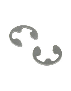 Circlip en E Pour Diamètre Rainure 8 Acier zingué