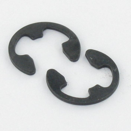 1 x Circlip en E Pour Diamètre Rainure 10 Acier brut