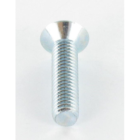 1 x Vis métaux Tête fraisée TORX T25 M5X12 Classe 8.8 Acier zingué DIN965