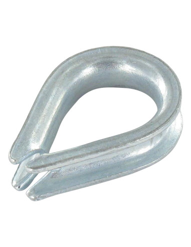 1 x Cosse coeur LEGERE Pour Câble De 26 Acier...