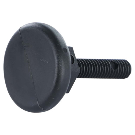 1 x PIED VErin réglable M8X40 Diamètre de tête: 30 Nylon