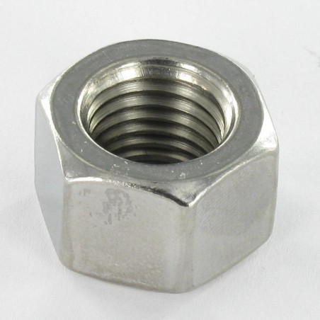 1 x Ecrou HH M16 Epaisseur 16 Inox A4