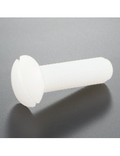 Vis métaux Tête fraisée bombée TFB Fendue M4X20 nylon...