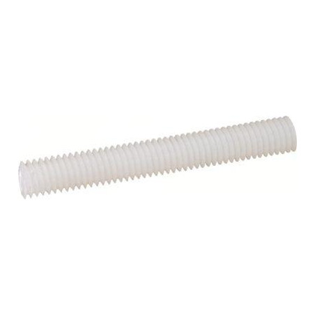 1 x Tige filetée M16 Longueur 1 mètre nylon naturel