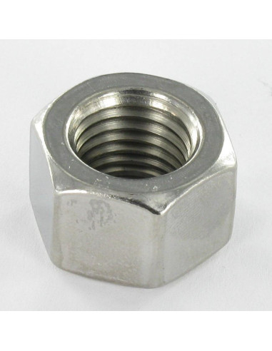 1 x Ecrou HH M30 Epaisseur 30 Inox A4
