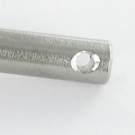 1 x Goupille Tête plate 12X45 Percée 3 Inox A4