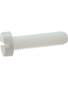 Vis métaux Tête cylindrique TC Fendue M5X20 Polyamide 6.6...