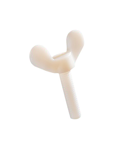 1 x Vis Oreilles M6X30 nylon naturel