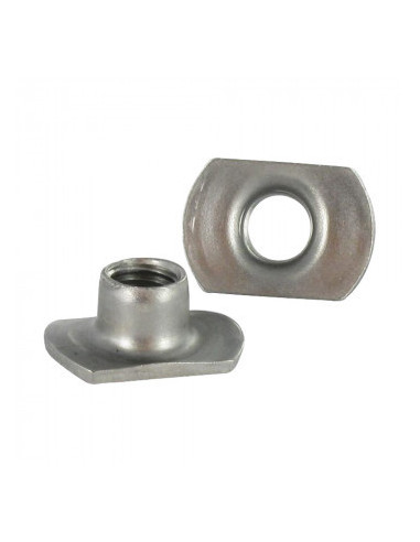 1 x Ecrou Cylindrique à souder M6 2BOSSAGES...