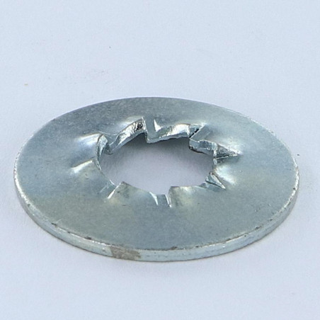 1 x Rondelle éventail A denture intérieure chevauchante JZ M10X26X1.4 Acier zingué