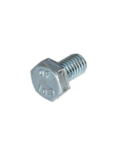 Vis métaux Tête hexagonale TH M6X10 Classe 10.9 Acier zingué