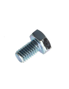 Vis métaux Tête hexagonale TH M6X10 Classe 10.9 Acier zingué 2