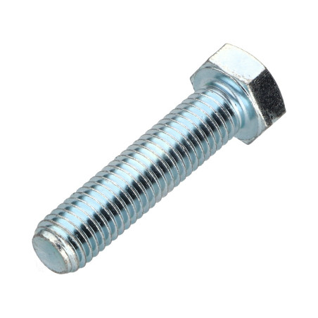 1 x Vis métaux Tête hexagonale TH M12X45 Classe 10.9 Acier zingué