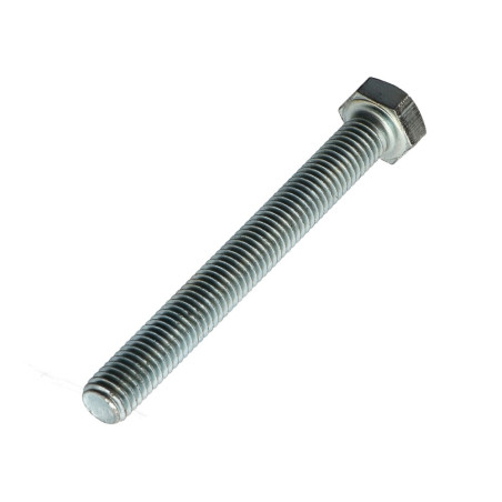 1 x Vis métaux Tête hexagonale TH M8X80 Classe 10.9 Acier zingué