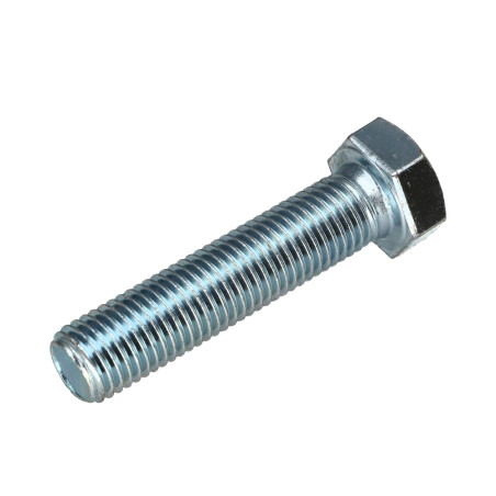 1 x Vis métaux Tête hexagonale TH M18X45 Classe 10.9 Acier zingué