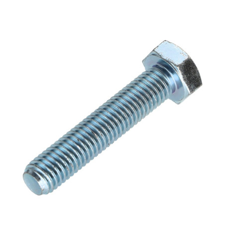 1 x Vis métaux Tête hexagonale TH M8X45 Classe 10.9 Acier zingué