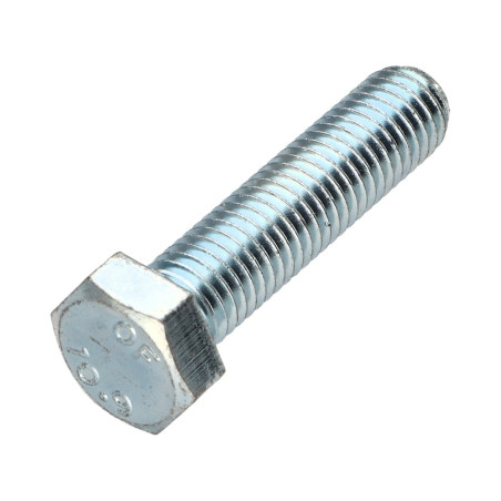 1 x Vis métaux Tête hexagonale TH M12X50 Classe 10.9 Acier zingué