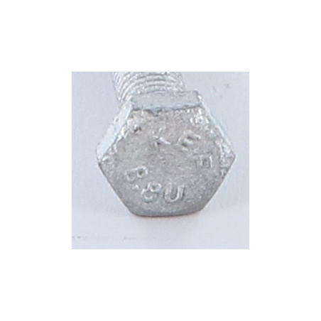 1 x Vis métaux Tête hexagonale TH M12X30 Classe 10.9 Acier brut