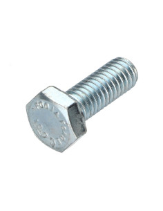 Vis métaux Tête hexagonale TH M6X16 Classe 10.9 Acier zingué