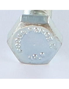 Vis métaux Tête hexagonale TH M16X70 Classe 10.9 Acier... 2