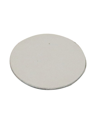 1 x Cache adhésif Diamètre 20 Gris RAL7035 gris...