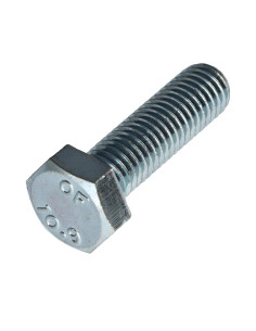 Vis métaux Tête hexagonale TH M8X30 Classe 10.9 Acier zingué