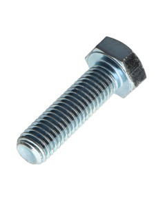 Vis métaux Tête hexagonale TH M8X30 Classe 10.9 Acier zingué 2