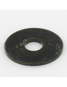 Rondelle Plate M6X18X1.2 L Acier zingué noir