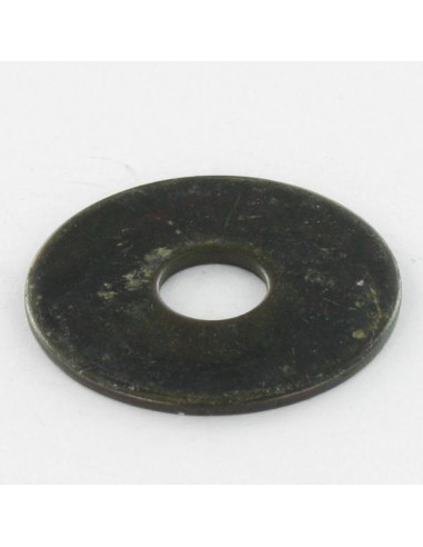 1 x Rondelle Plate M8X22X1.5 L Acier zingué noir