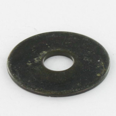 1 x Rondelle Plate M8X22X1.5 L Acier zingué noir
