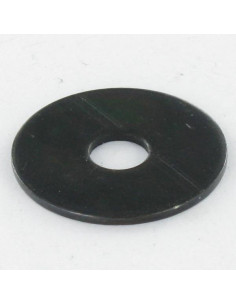 Rondelle Plate M8X30X1.5 LL Acier zingué noir