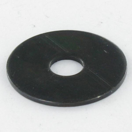 1 x Rondelle Plate M8X30X1.5 LL Acier zingué noir