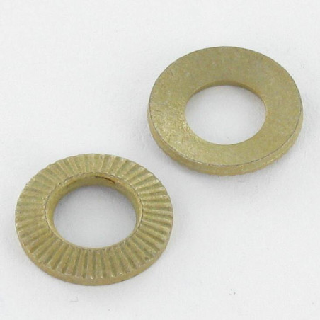 1 x Rondelles contact M6X12X1.2 Bichromaté Série Z (Etroite)