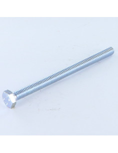 Vis métaux Tête hexagonale TH M8X90 Classe 8.8 Acier zingué