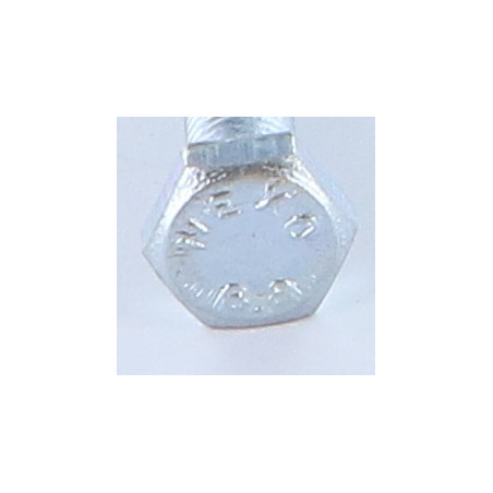 1 x Vis métaux Tête hexagonale TH M5X20 Classe 8.8 Acier zingué