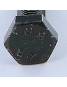 Vis métaux Tête hexagonale TH M8X45 Classe 8.8 Acier... 2