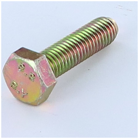 1 x Vis métaux Tête hexagonale TH M5X12 Classe 8.8 Bichromaté