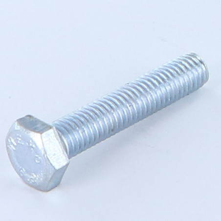 1 x Vis métaux Tête hexagonale TH M5X30 Classe 8.8 Acier zingué