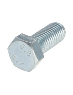 Vis métaux Tête hexagonale TH M12X30 Classe 8.8 Acier zingué